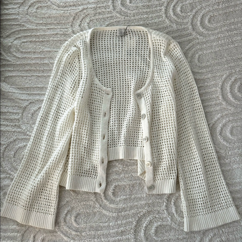 Knit cardigan